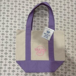 Trader Joe’s Purple Mini Tote Bag